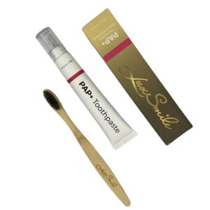 Bamboo Toothbrush + PAP Whitening Toothpaste